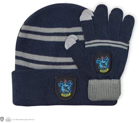 Harry Potter - Beanie/Gloves Ravenclaw Kids set EU - Beanie